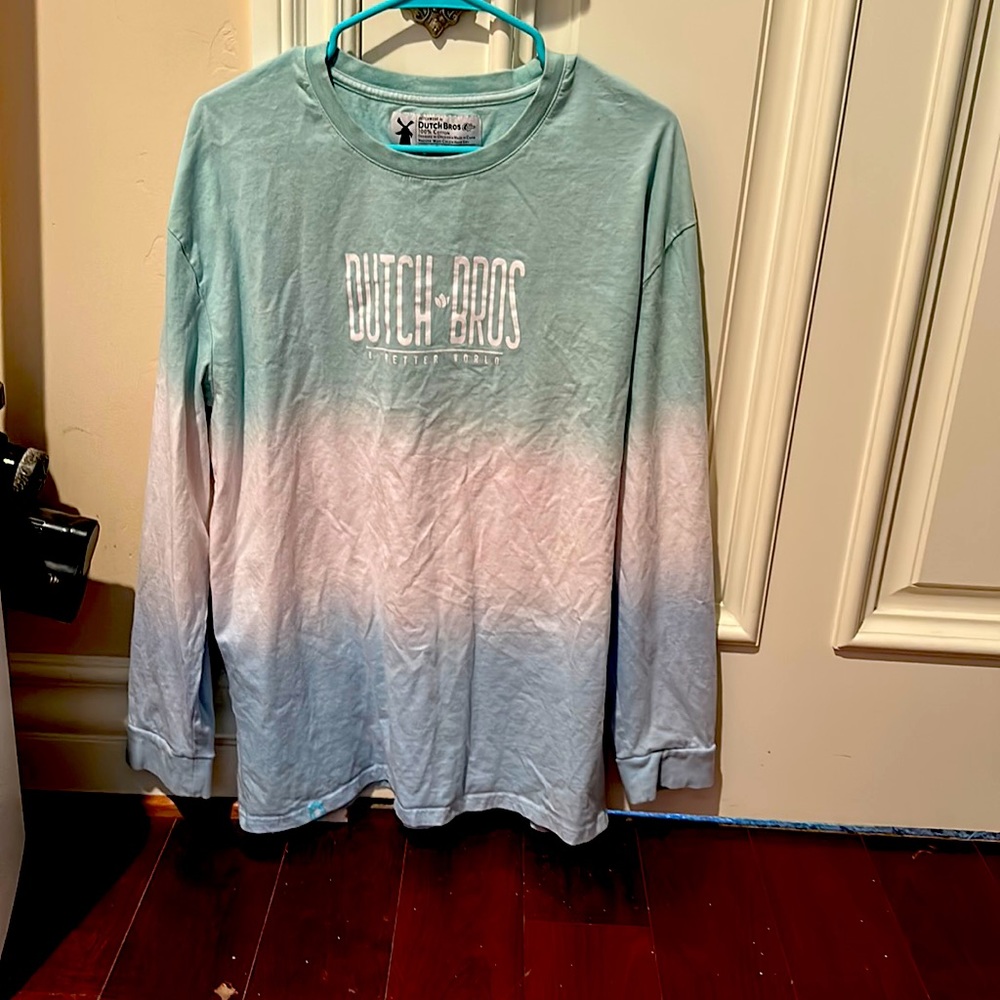 Unused Dutch Bros, long sleeve shirt